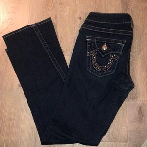 True Religion Boot Cut Jeans with Sparkle